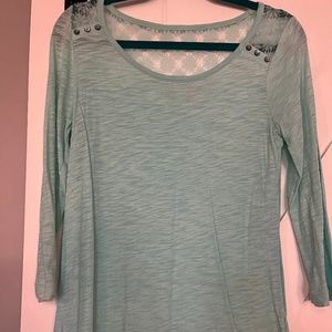 Express 3/4 Sleeve Top - S